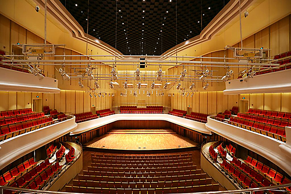 西安音乐学院演艺中心舞台音响设计、制作安装项目(图2)